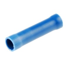 RS Pro Blue Insulated Butt Wire Splice Connector