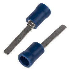 RS Pro Blue Insulated Crimp Blade Terminal - 18.1mm