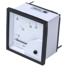 HOBUT Analogue Panel Ammeter 40A AC, 68mm x 68mm Moving Iron 