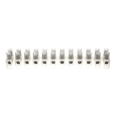 RS Pro Non-Fused Terminal Block - 12 Way Pole Screw Down Terminals 4 mm²