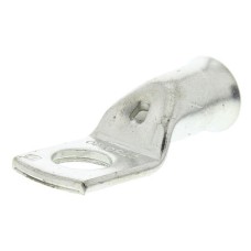 RS Pro CT Series Uninsulated Tin Plated Tubular Ring Terminal - M10 50mm²